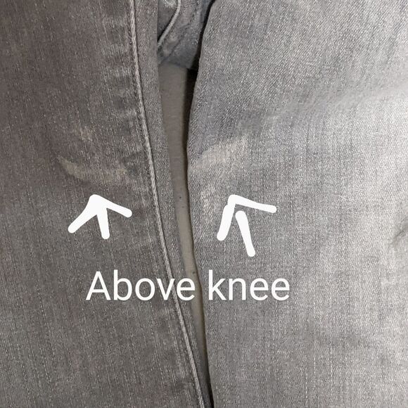 AGOLDE gray Sophie High Rise Skinny Fame style A003-2085 zip women's size 30 - Picture 10 of 11